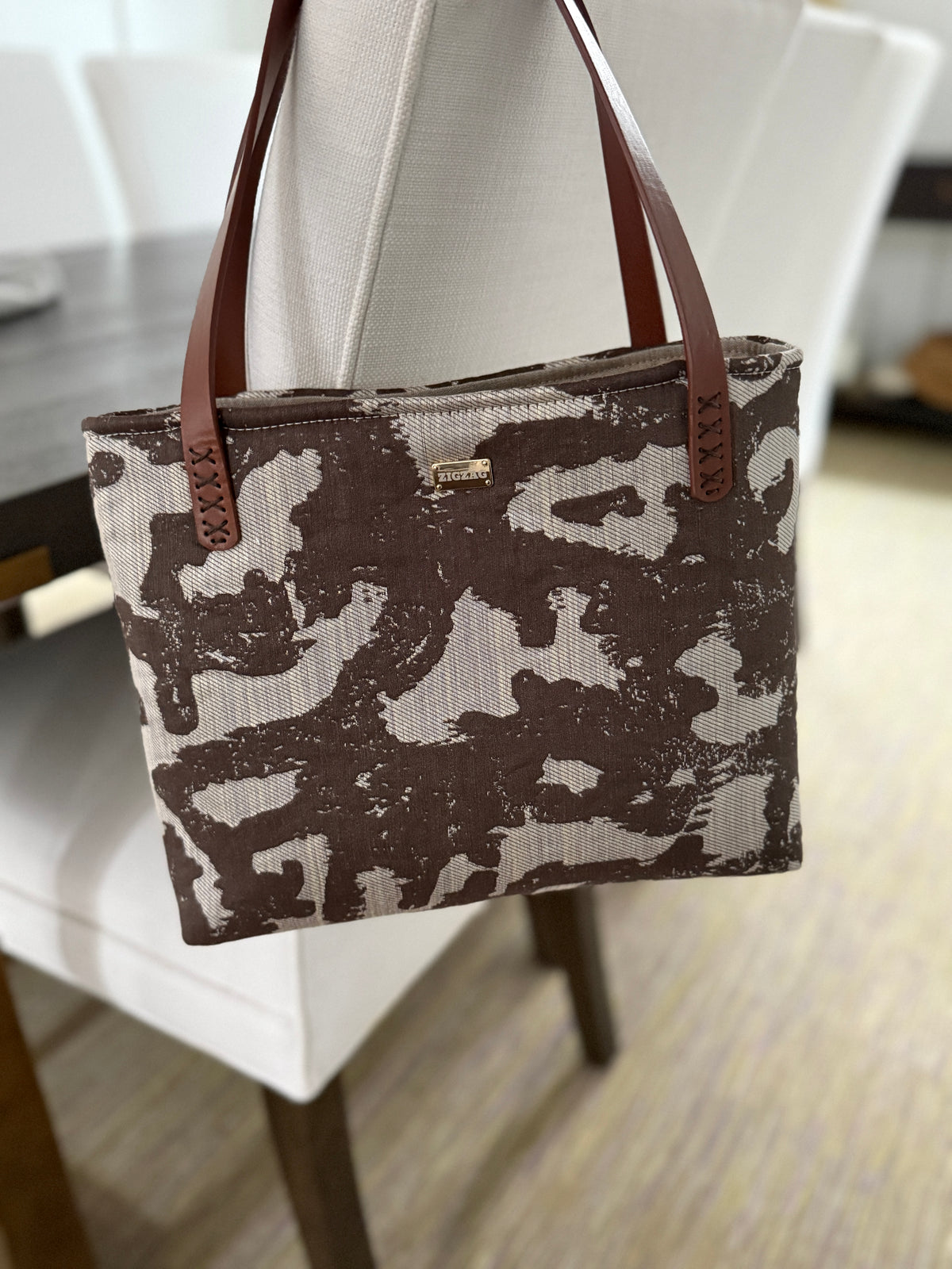 Chocolate Abstract Tote