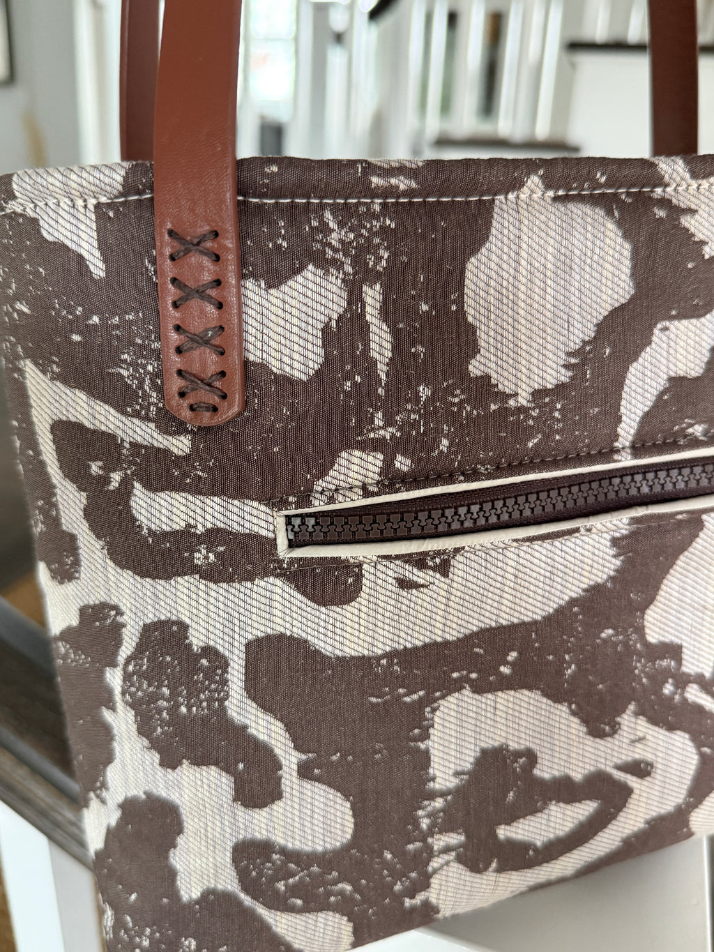 Chocolate Abstract Tote
