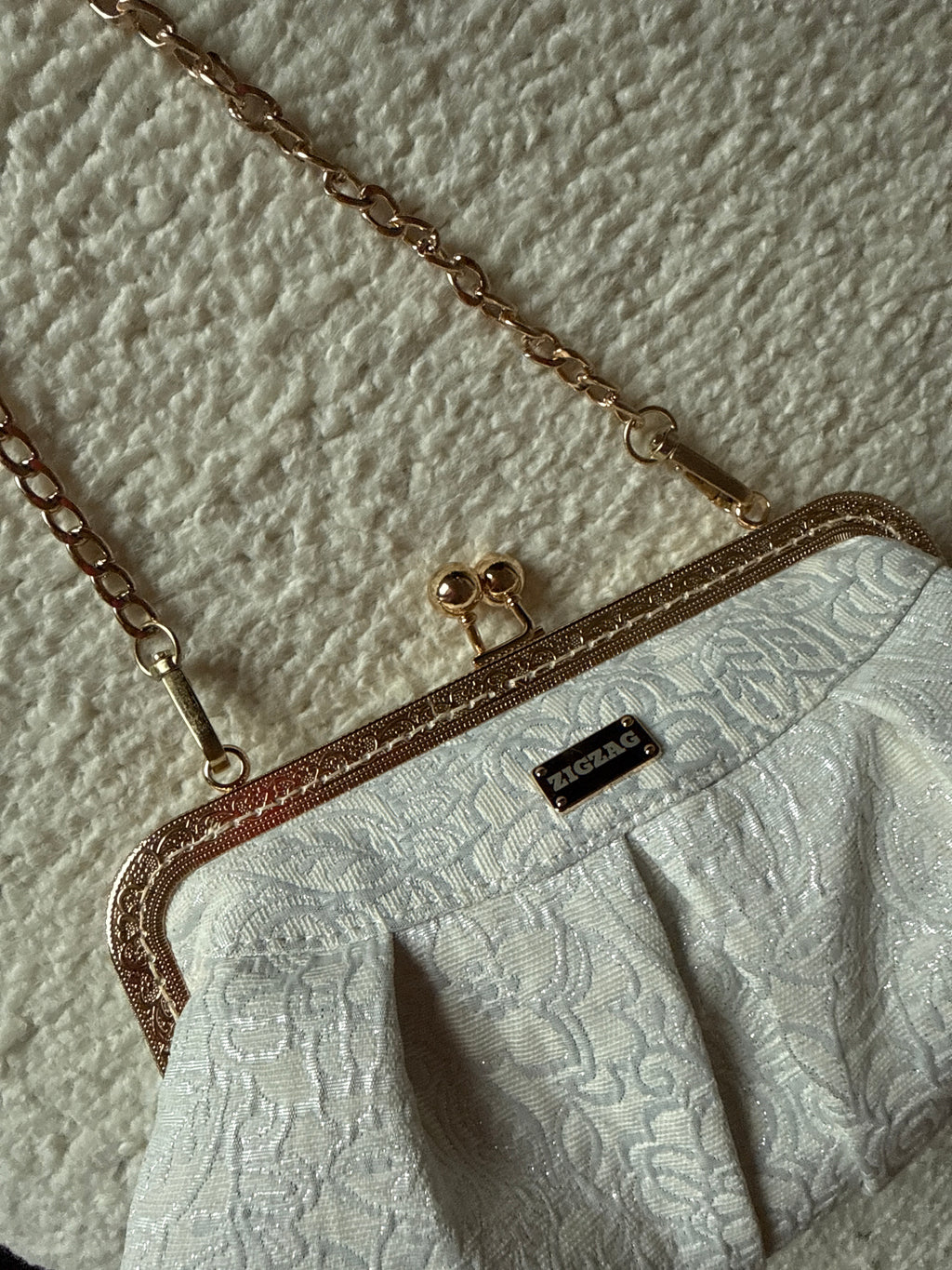 White Evening Clutch