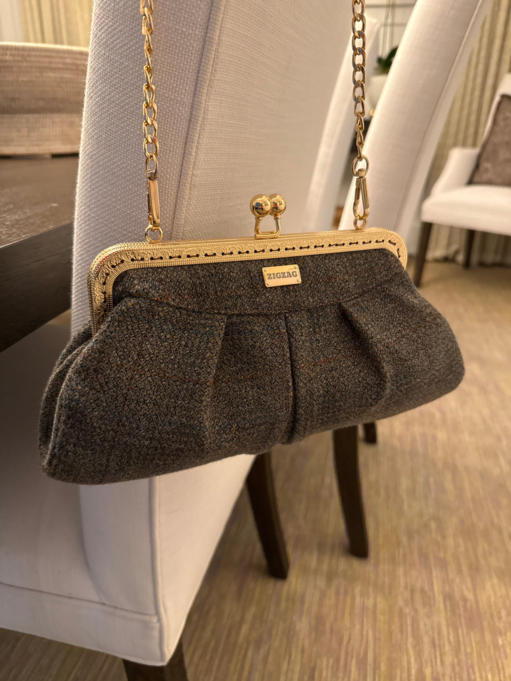 Hunter Green Evening Clutch