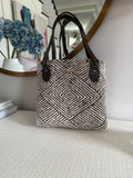 Cocoa Geometric Tote