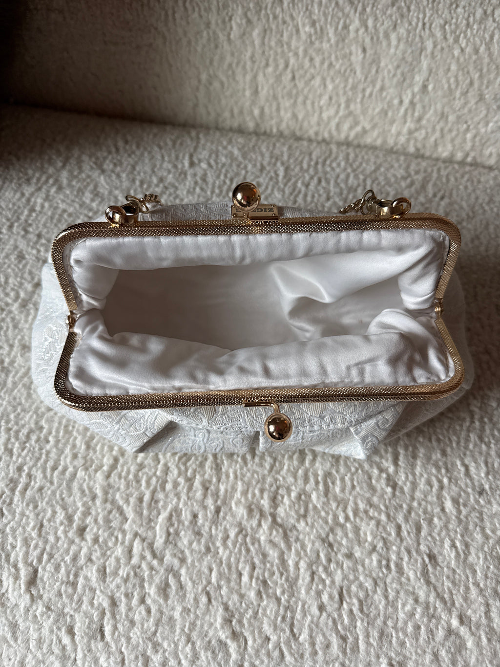 White Evening Clutch