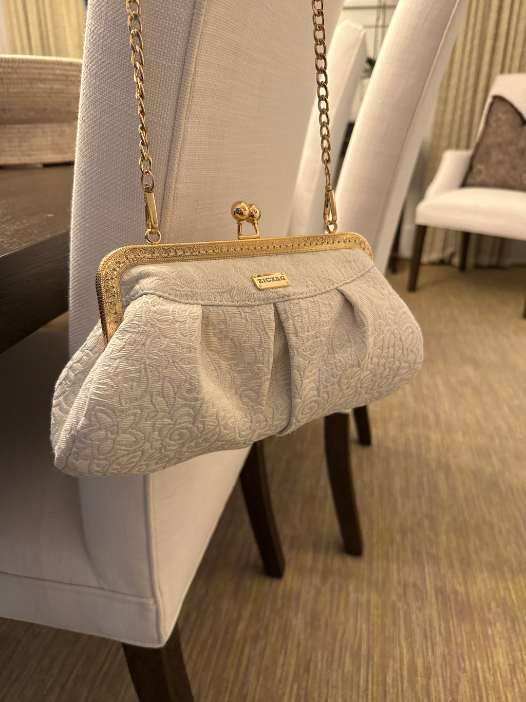 White Evening Clutch