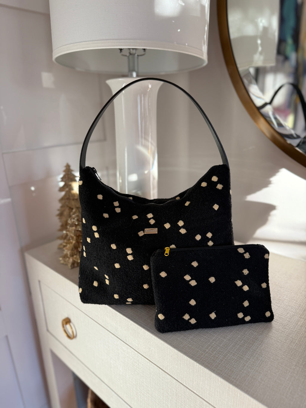 Noir Confetti Bridget Bag