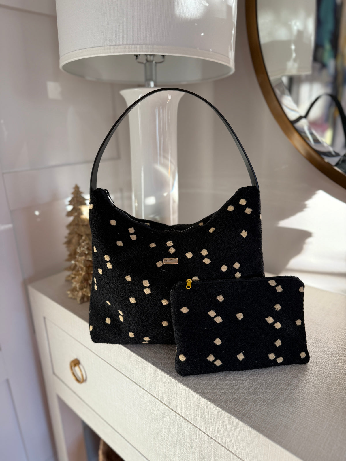 Noir Confetti Bridget Bag